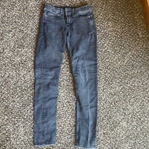 H&M Divided Black Straight Jeans